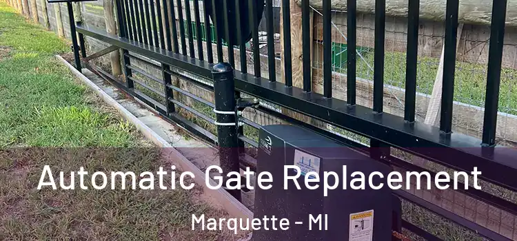 Automatic Gate Replacement Marquette - MI